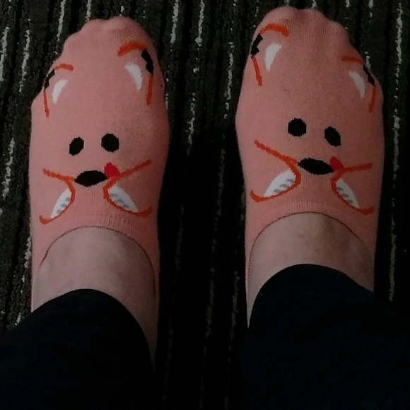 4/$15 No Show Socks - 3 ANIMAL PRINTS Remaining - Picture 5 of 7